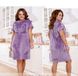 Home dress No. 2202-lilac, 48-52, Minova