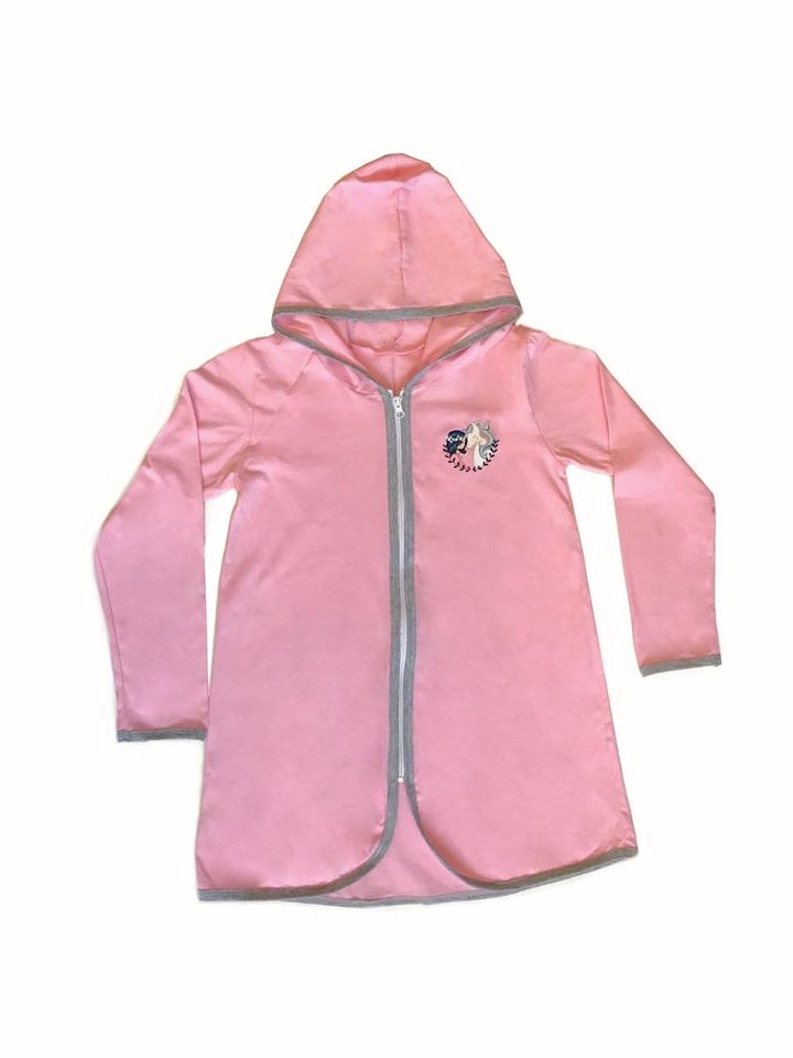 Купити Халат для дівчинки на блискавці, 158-164, Рожевий, 6006, Kinderly