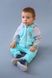 Велюровий костюм для малюків, 03-00447_0-0, 74, Блакитний, Модний карапуз