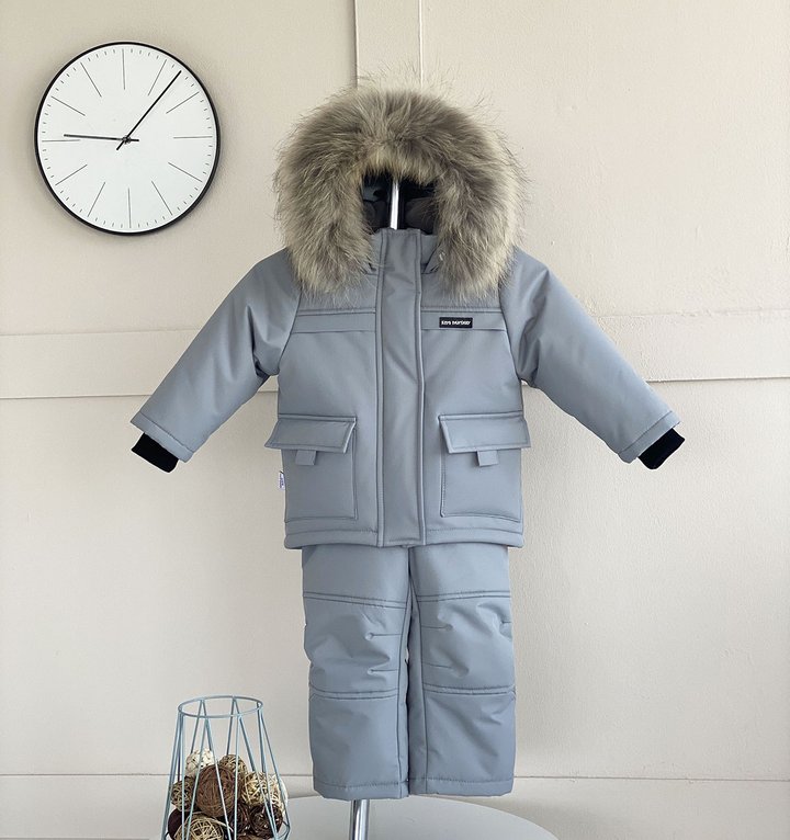 Buy Winter overalls "Alpinist" gray, 92-98, Kid's Fantasy