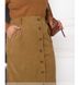 Velvet skirt No. 2307-light brown, 46-48, Minova