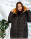 Куртка жіноча тепла №1105-жовтий, 52-54, Minova