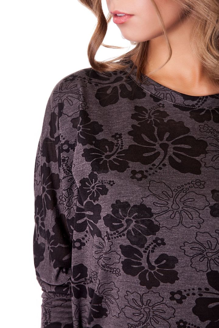 Buy Devore blouse, Brown, XL, F60011, Fleri