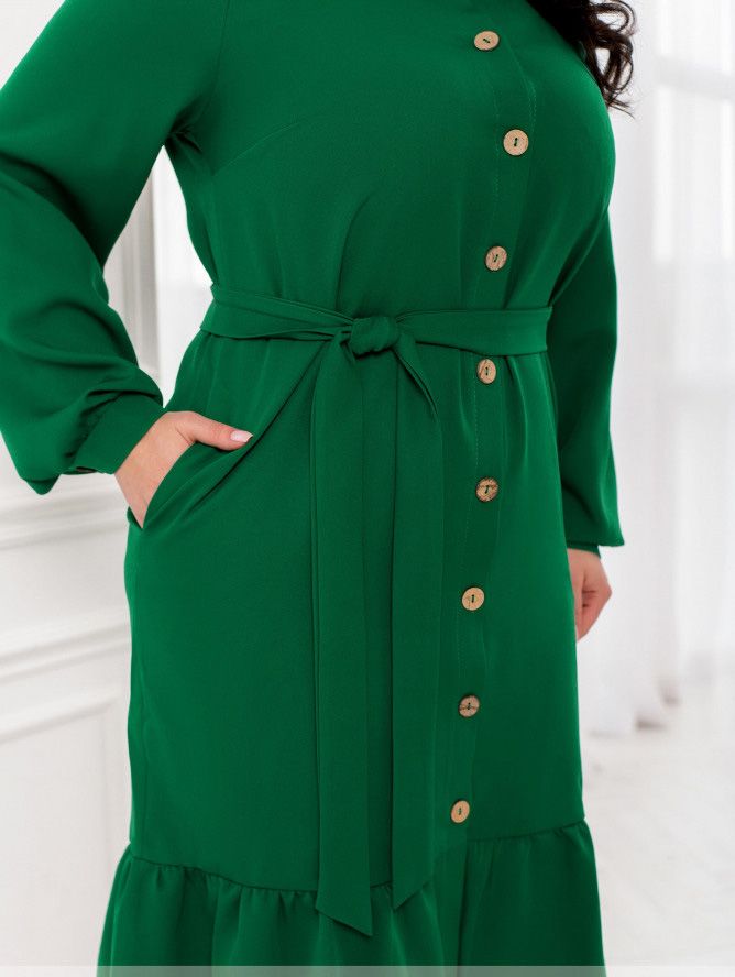Купить Платье №2392-Зеленый, 66-68, Minova