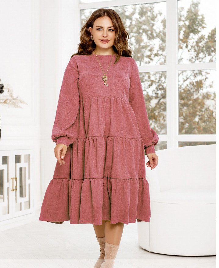 Buy Dress №2326-pink, 66-68, Minova