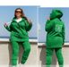Спортивний костюм жіночий №1199-зелений, 54-56, Minova