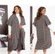 Women's cardigan No. 2309-gray-brown, 58-60, Minova