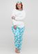 Women's pajamas, Turquoise 60, 10 254 438, Trikomir