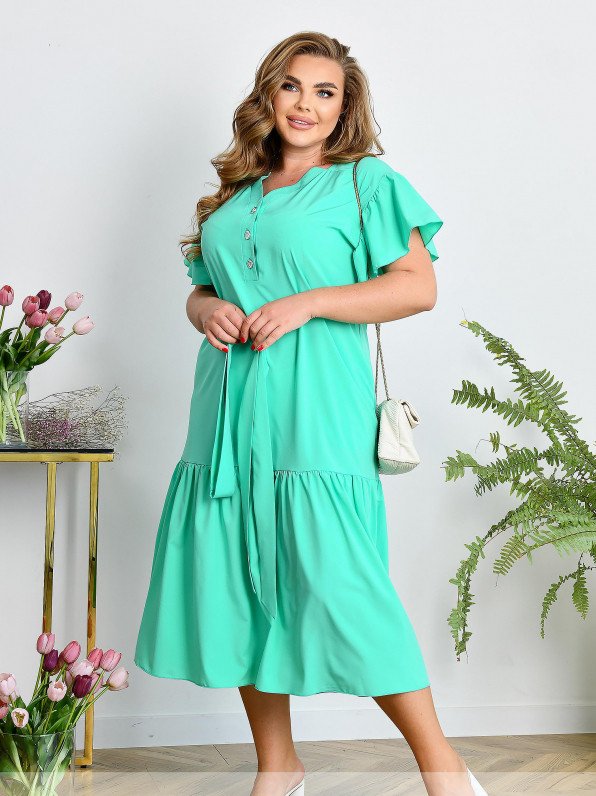 Buy Dress №8-357-Menthol, 62-64, Minova