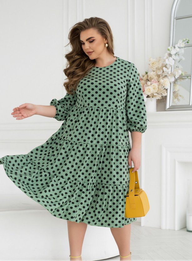 Buy Dress №2504-Mint, 66-68, Minova