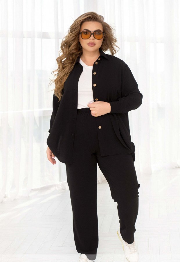 Buy Suit №2370-Black, 66-68, Minova