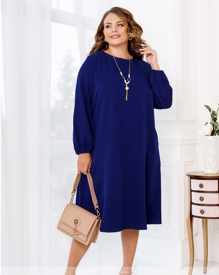Buy Dress №2240-blue, 66-68, Minova