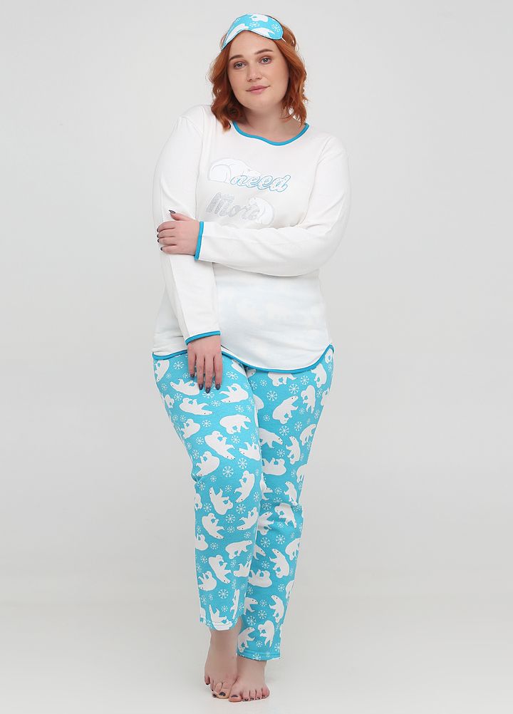 Buy Women's pajamas, Turquoise 62, 10 254 438, Trikomir