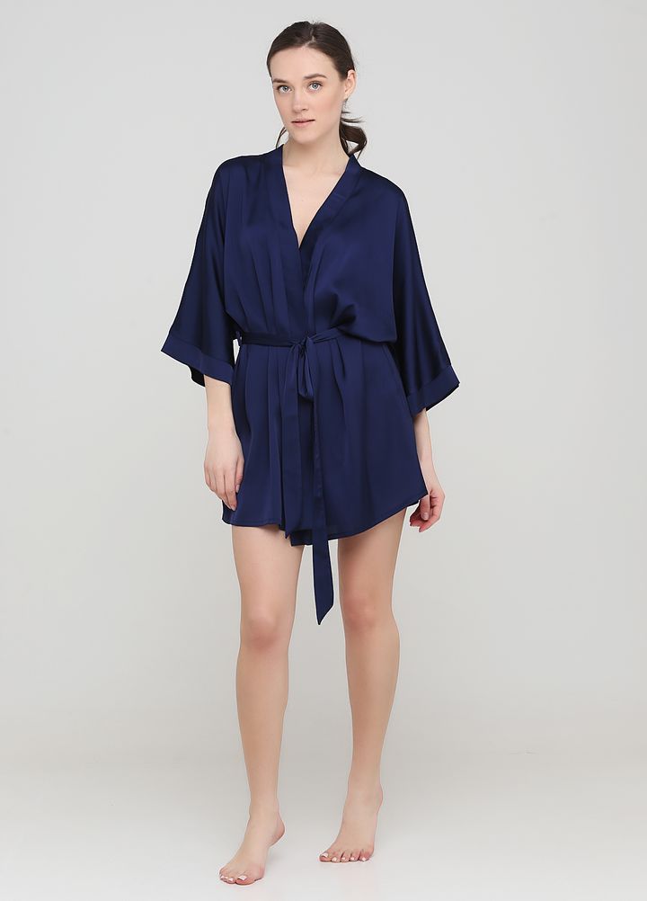 Buy Dressing gown for women Blue 46, F50086, Fleri