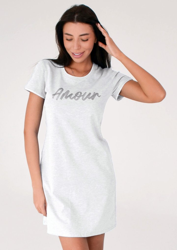 Buy Nightgown No. 1344 gray, XL, Roksana