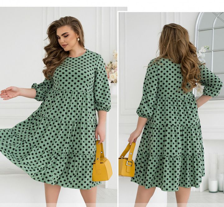 Buy Dress №2504-Mint, 66-68, Minova