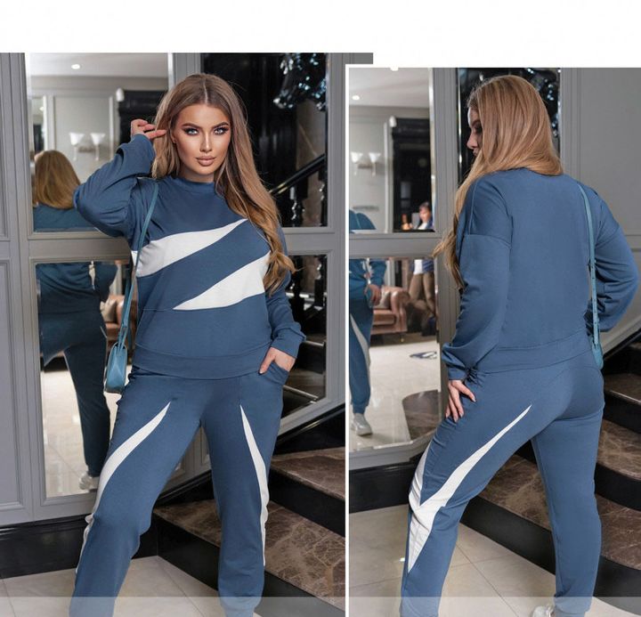 Buy Sports Suit №1488-Jeans, 62-64, Minova
