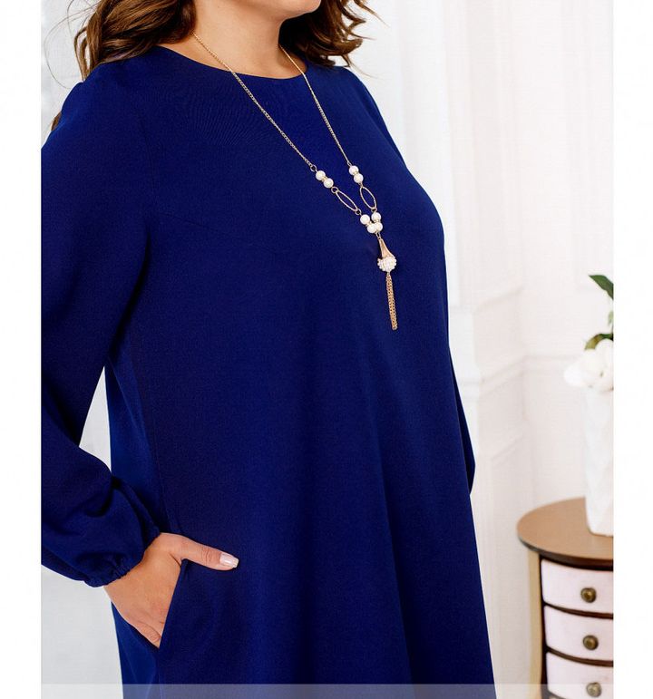 Buy Dress №2240-blue, 66-68, Minova