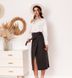 Women's skirt No. 1074-black, 46, Minova