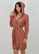 Home dressing gown №1283, 3XL, Beige, Roksana