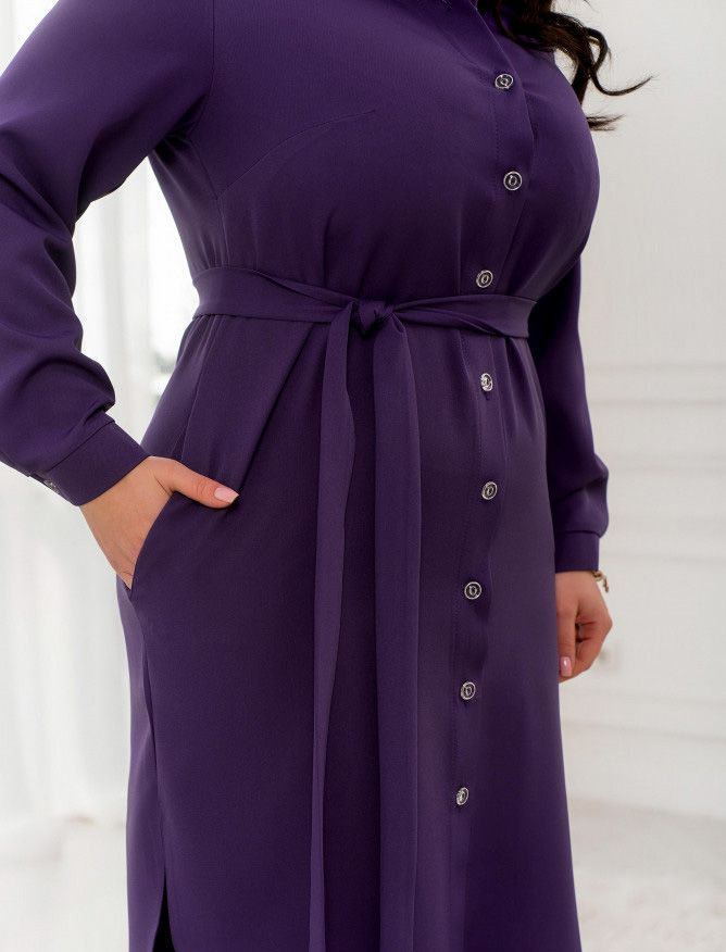Купить Платье №2425-Фиолетовый, 66-68, Minova