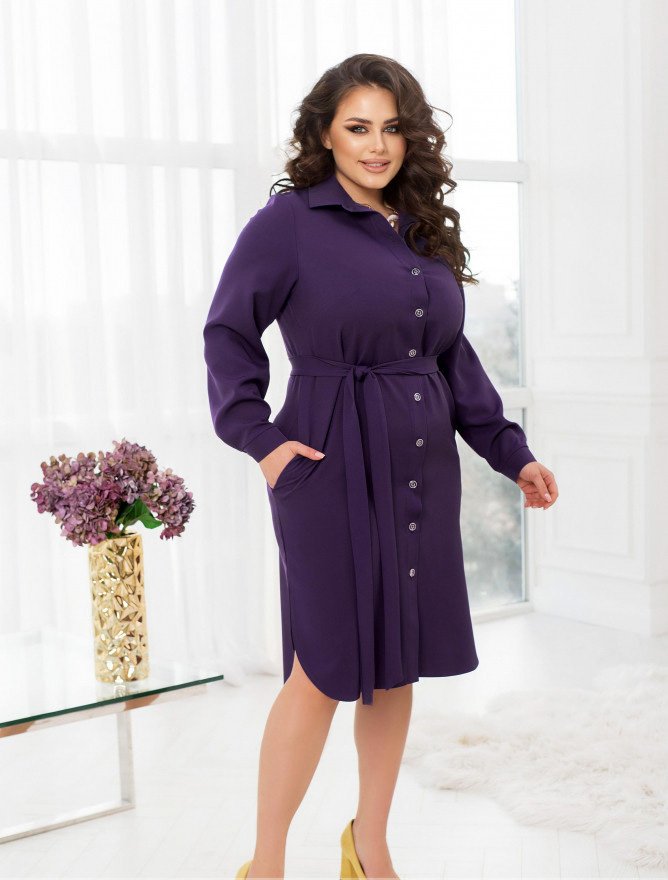 Buy Dress №2425-Purple, 66-68, Minova