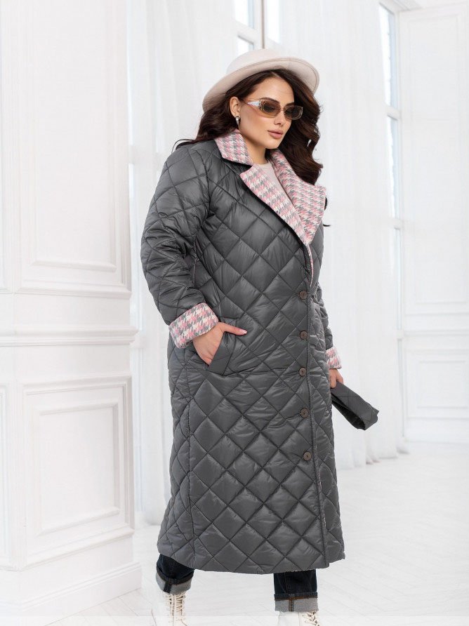 Buy Jacket №2428-Grey, 66-68, Minova
