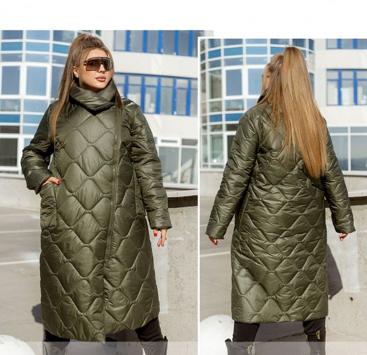 Купити Куртка жіноча №2415-хакі, 68-70, Minova
