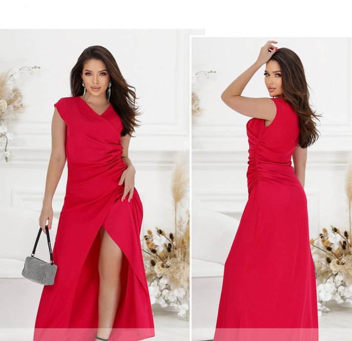 Buy Dress №1099N-Crimson, 48, Minova