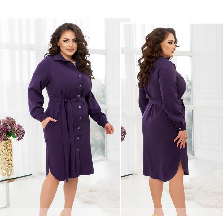 Buy Dress №2425-Purple, 66-68, Minova
