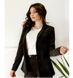 Jacket №2154-Black-Velvet, 42, Minova