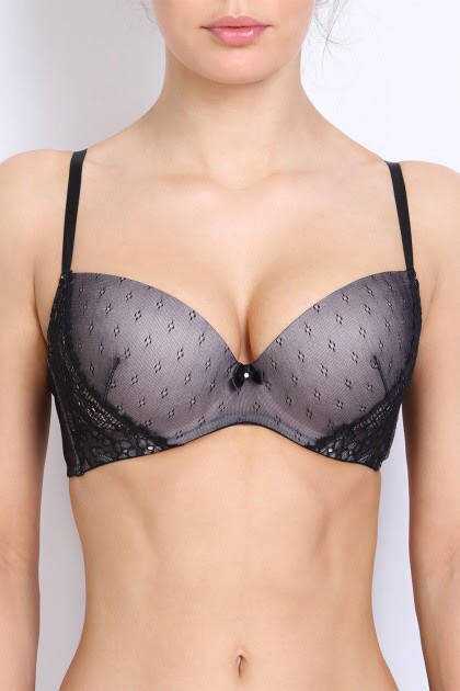 Buy Bra, molded cup, Black/Peony, 90C, 586-446, Orhideja at 35€: at  Everland Online Store