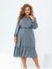 Dress №22-12-Grey-Blue, 48, Minova