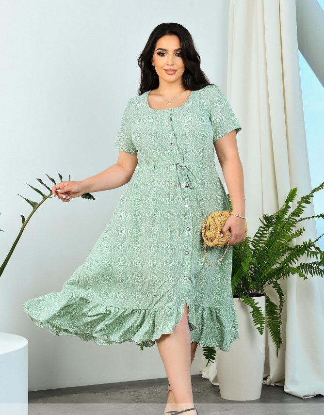 Buy Dress №21-109-Olive, 64-66, Minova
