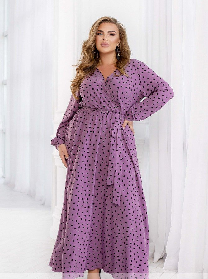 Купить Платье №2467-Фиолетовый, 66-68, Minova