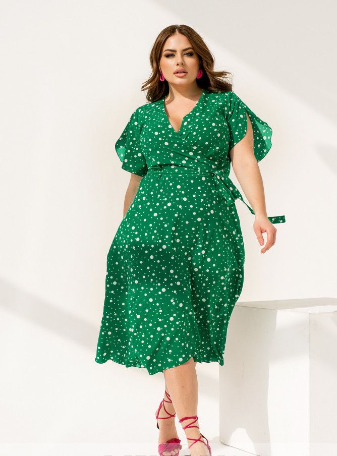 Buy Dress №2355-Green, 66-68, Minova