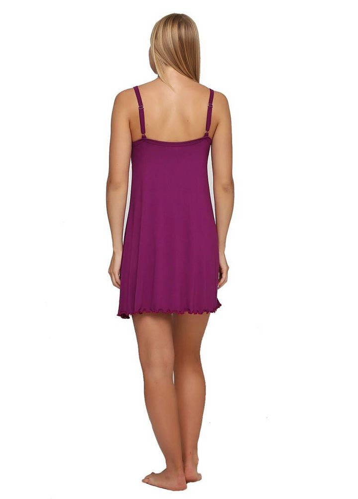 Buy Women's nightgown with lace Fuchsia 52, F60049, Fleri