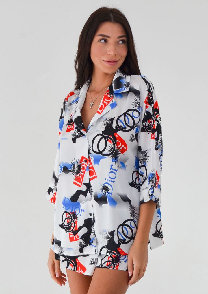 Buy Women's blouse №1521/008, L, Roksana