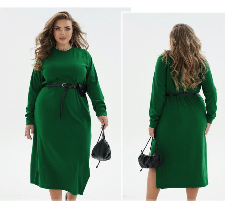 Купить Платье №2328-Зеленый, 66-68, Минова