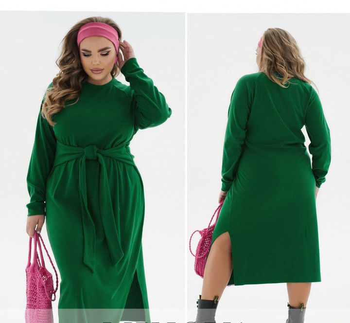 Купить Платье №2327СБ-Зеленый, 74-76, Minova