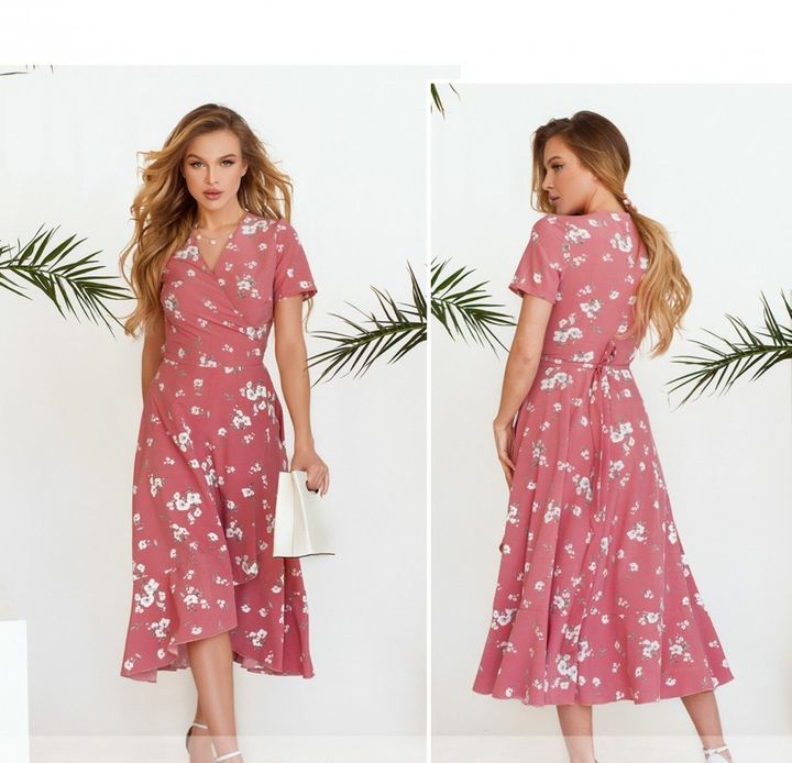 Купити Сукня жіноча №3152-рожевий, p. one size (40-44), Minova