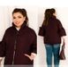 Women's quilted jacket No. 564-bordeaux, 54, Minova