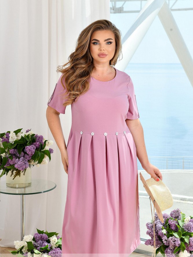 Buy Dress №8-310-Powder, 64-66, Minova
