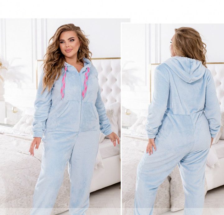 Buy Home warm overalls №2389-blue, 46-48, Minova