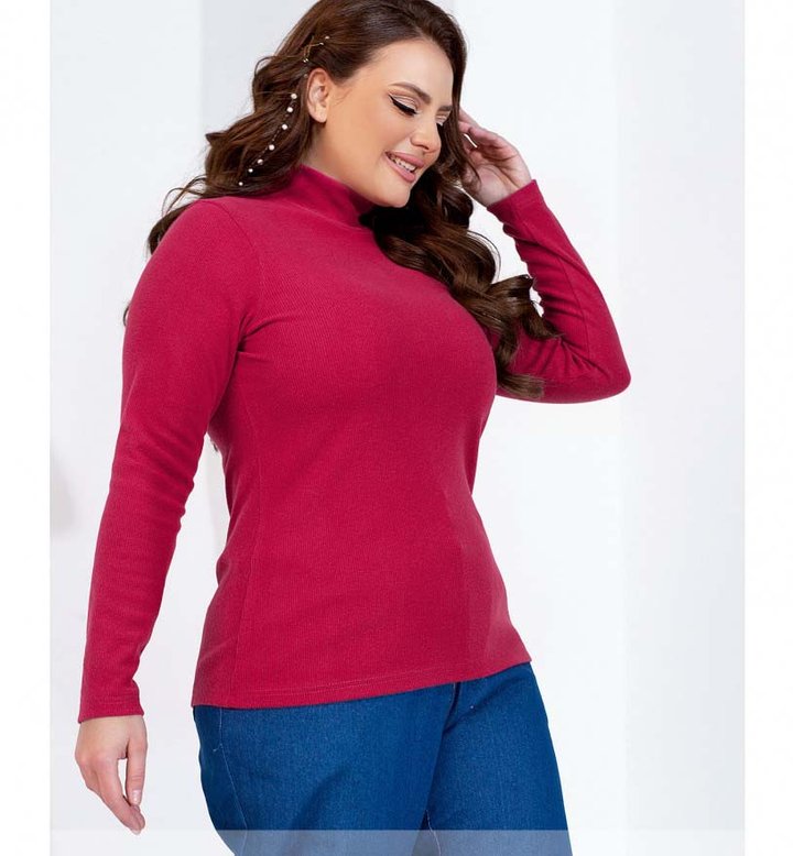 Buy Sweater №2343-crimson, 64-66, Minova
