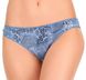 Panties women's slip Fa-Na -2200 Print Blue jeans, 1, Sambario