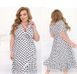 Dress №3173B-White, 48-52, Minova