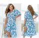 Dress №2453-Blue, 46-48, Minova