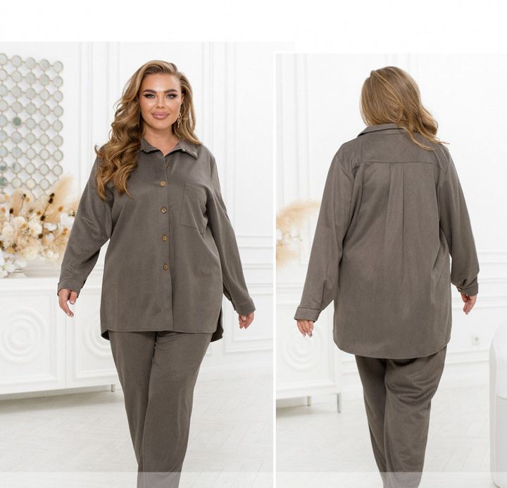 Buy Suit №2346-Grey, 66-68, Minova