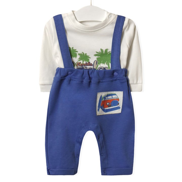 Buy Suit for boy 2 in 1 Blue surfers, 6 months, blue, 54604, Twetoon